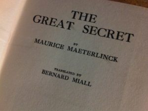 Secret Revealed in 1922