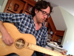 Daniel Barrett with "Jefferson"