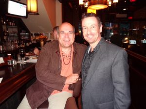 With Steve G. Jones in NYC